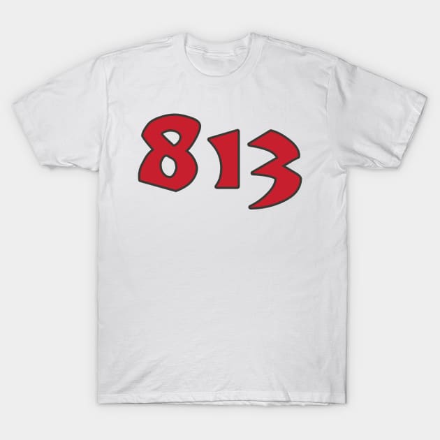 Tampa LYFE the 813!!! T-Shirt by OffesniveLine